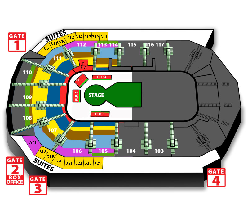 Cirque Du Soleil OVO seating chart