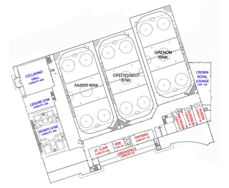 Community Event Map seating chart